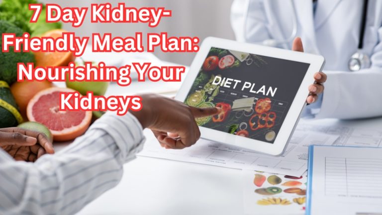 7 Day Kidney-Friendly Meal Plan: Nourishing Your Kidneys